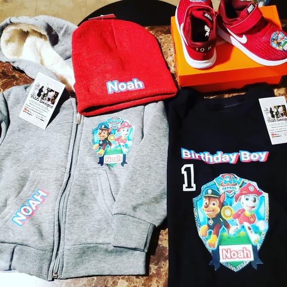 Customized Paw Patrol Outfit